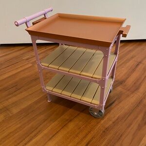 American Girl Pleasant Valley Farm Serving Cart